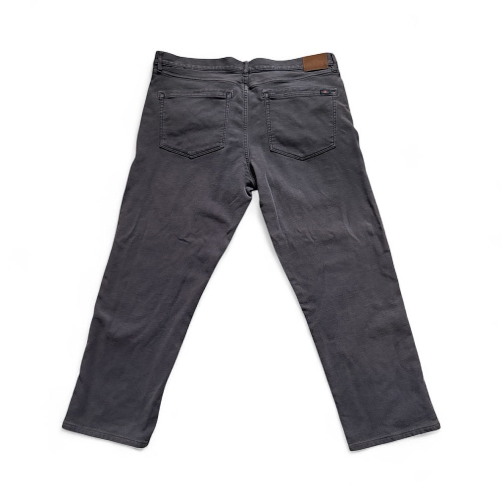 Faherty Men's Stretch Terry 5 Pocket Pants Slate Grey Size 38 - Picture 4 of 6